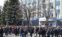 Луганская Нацгвардия взяла здание ТРК под охрану